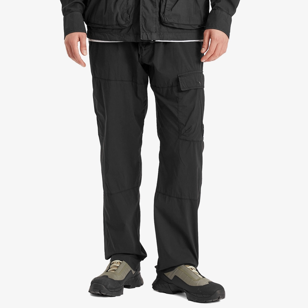 CP Company Men's Loose Cargo Pants Black